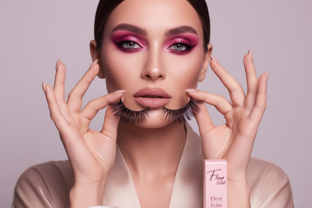 Dramatic Cat Eye Lashes